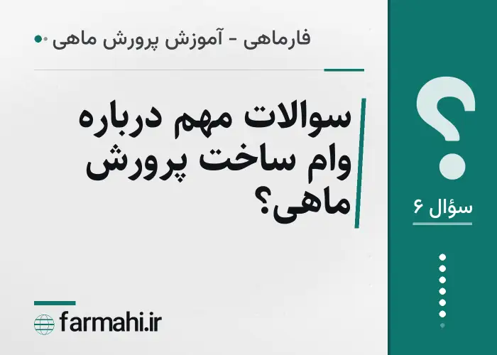 سوالات مهم درباره وام ساخت پرورش ماهی؟