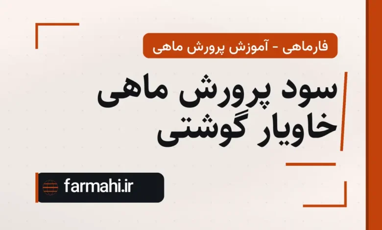 سود پرورش ماهی خاویار گوشتی