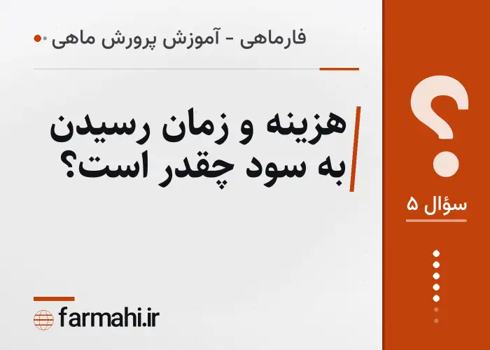 هزینه و زمان رسیدن به سود چقدر است؟