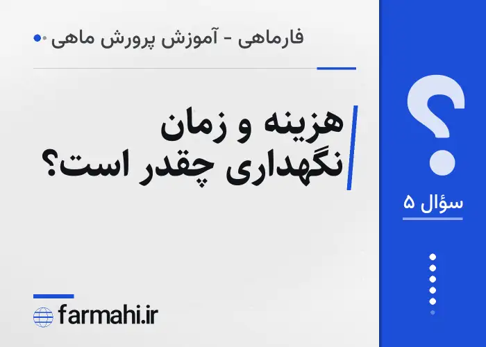 هزینه و زمان نگهداری چقدر است؟