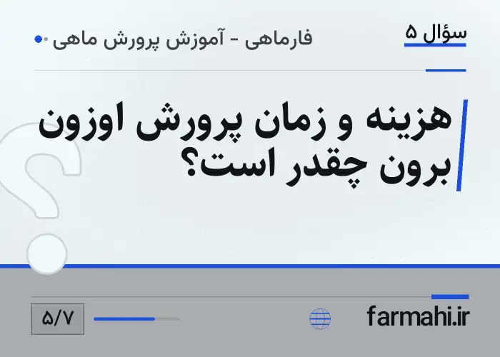 هزینه و زمان پرورش اوزون برون چقدر است؟