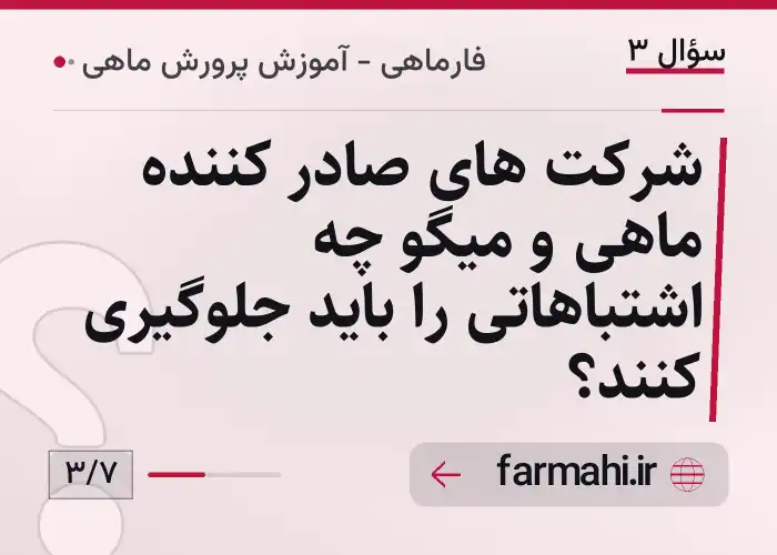 شرکت های صادر کننده ماهی و میگو چه اشتباهاتی را باید جلوگیری کنند؟