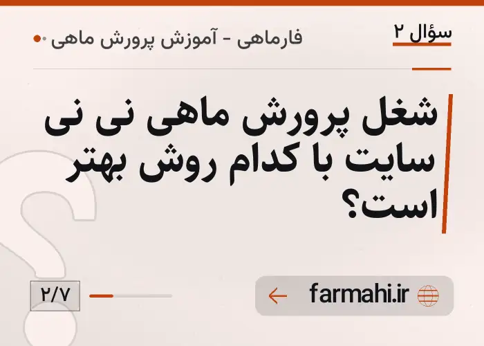 شغل پرورش ماهی نی نی سایت با کدام روش بهتر است؟