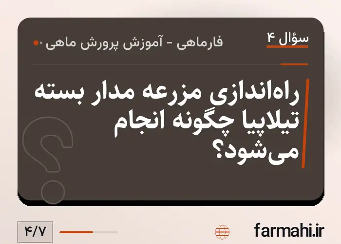 راه‌اندازی مزرعه مدار بسته تیلاپیا چگونه انجام می‌شود؟