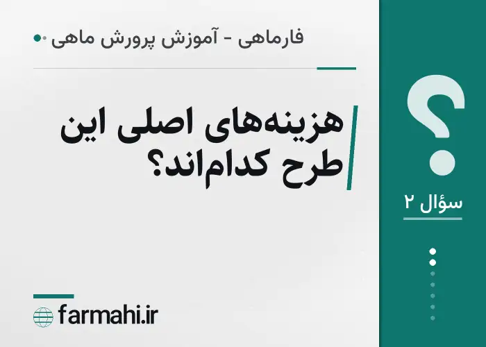 هزینه‌های اصلی این طرح کدام‌اند؟