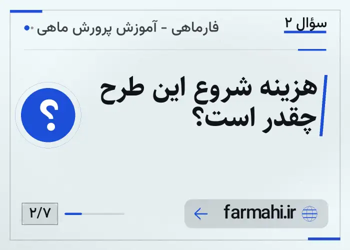هزینه شروع این طرح چقدر است؟