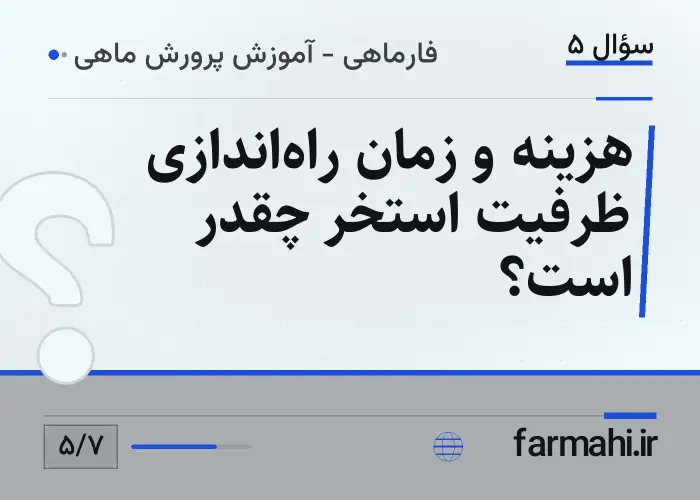 هزینه و زمان راه‌اندازی ظرفیت استخر چقدر است؟