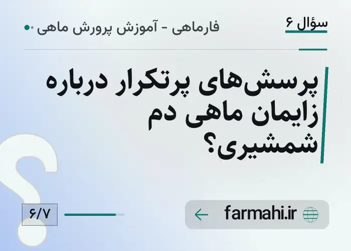 پرسش‌های پرتکرار درباره زایمان ماهی دم شمشیری؟