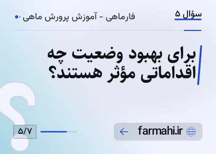 برای بهبود وضعیت چه اقداماتی مؤثر هستند؟