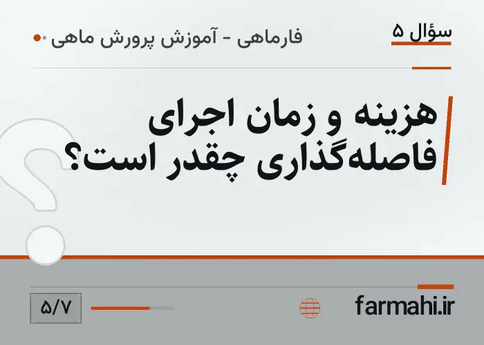 هزینه و زمان اجرای فاصله‌گذاری چقدر است؟