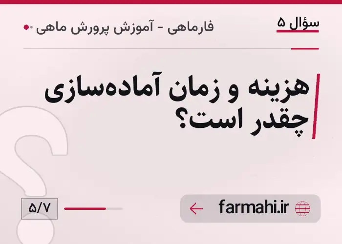 هزینه و زمان آماده‌سازی چقدر است؟
