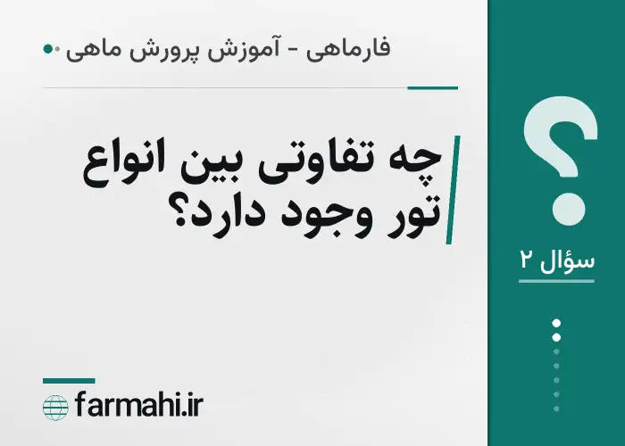چه تفاوتی بین انواع تور وجود دارد؟