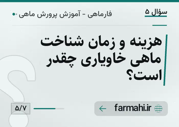 هزینه و زمان شناخت ماهی خاویاری چقدر است؟