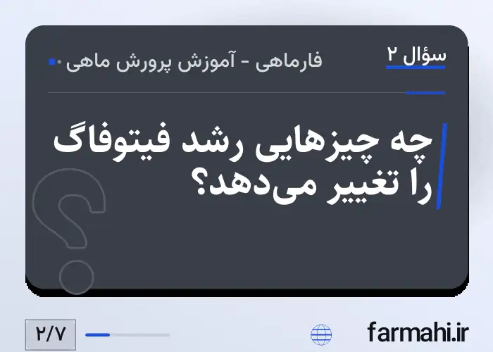 چه چیزهایی رشد فیتوفاگ را تغییر می‌دهد؟
