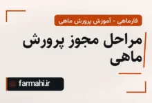 مراحل مجوز پرورش ماهی