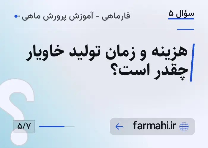 هزینه و زمان تولید خاویار چقدر است؟