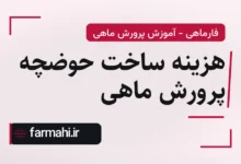 هزینه ساخت حوضچه پرورش ماهی