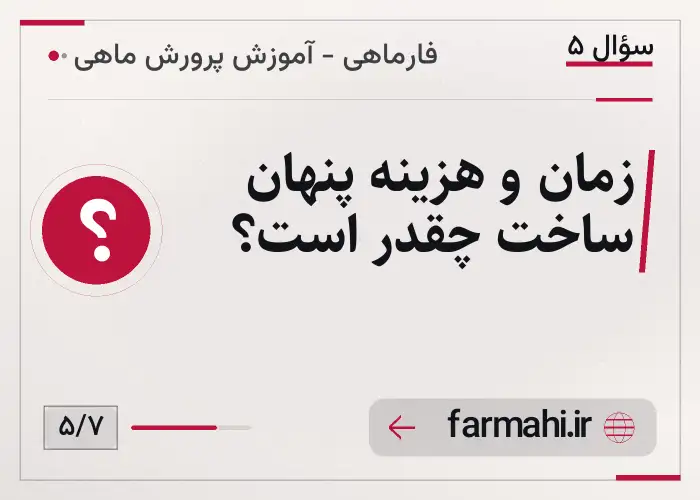 زمان و هزینه پنهان ساخت چقدر است؟
