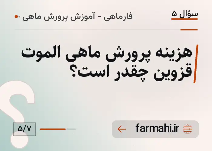 هزینه پرورش ماهی الموت قزوین چقدر است؟