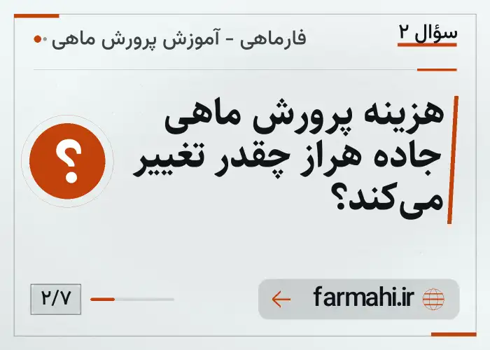 هزینه پرورش ماهی جاده هراز چقدر تغییر می‌کند؟