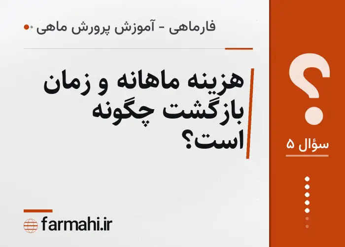 هزینه ماهانه و زمان بازگشت چگونه است؟