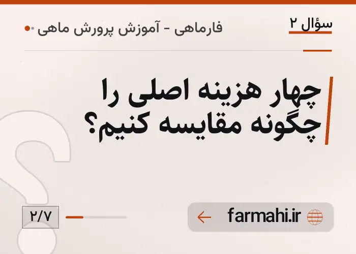 چهار هزینه اصلی را چگونه مقایسه کنیم؟