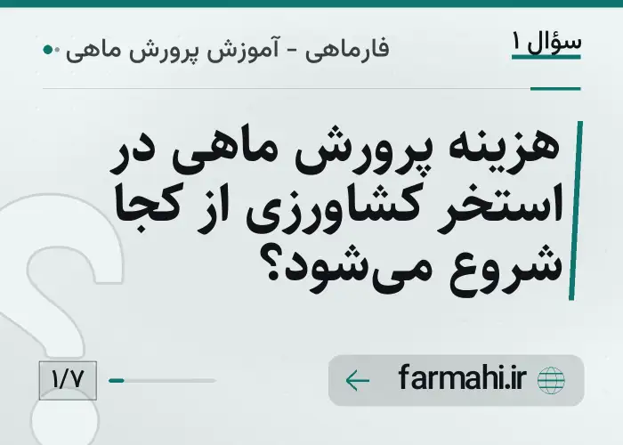 هزینه پرورش ماهی در استخر کشاورزی از کجا شروع می‌شود؟