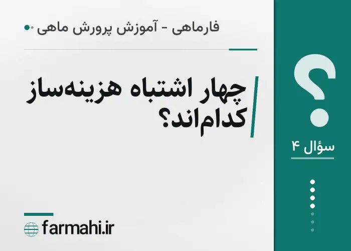 چهار اشتباه هزینه‌ساز کدام‌اند؟