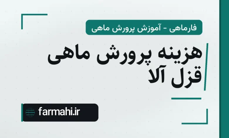هزینه پرورش ماهی قزل آلا