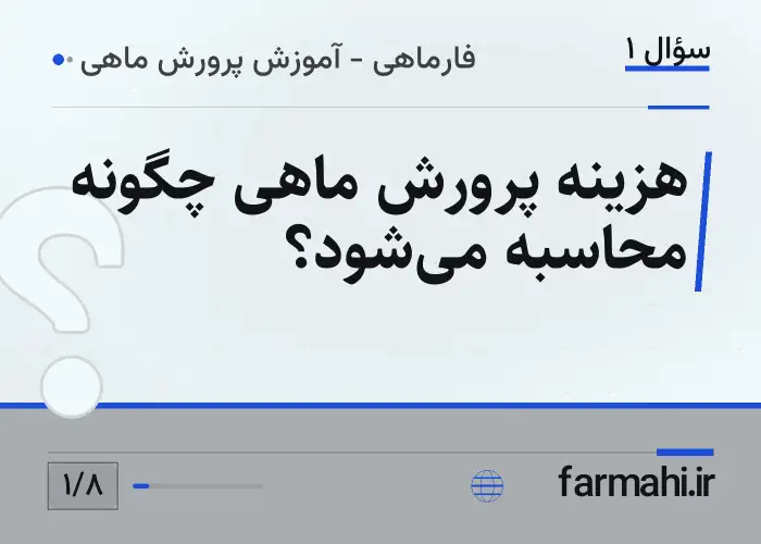 هزینه پرورش ماهی چگونه محاسبه می‌شود؟