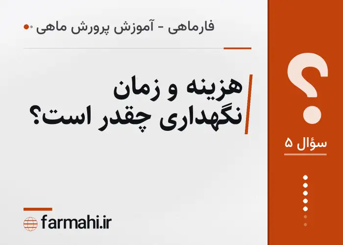 هزینه و زمان نگهداری چقدر است؟