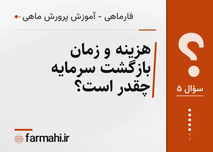 هزینه و زمان بازگشت سرمایه چقدر است؟