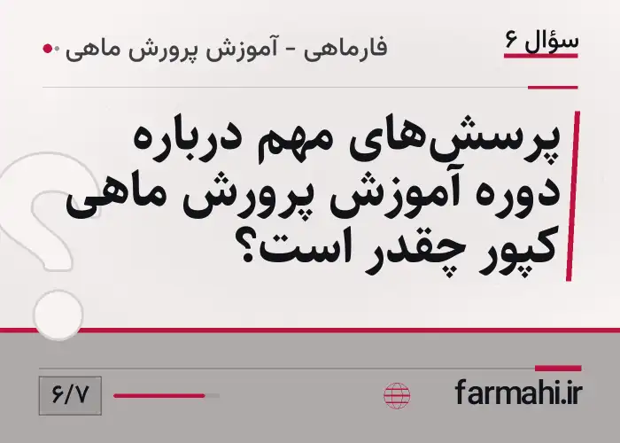 پرسش‌های مهم درباره دوره آموزش پرورش ماهی کپور چقدر است؟