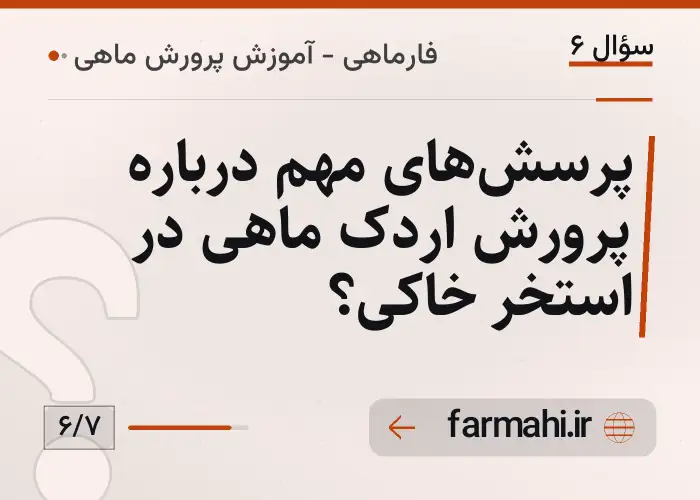 پرسش‌های مهم درباره پرورش اردک ماهی در استخر خاکی؟