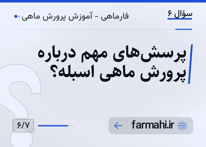 پرسش‌های مهم درباره پرورش ماهی اسبله؟