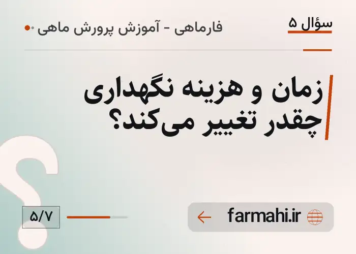 زمان و هزینه نگهداری چقدر تغییر می‌کند؟