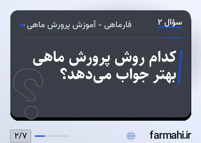 کدام روش پرورش ماهی بهتر جواب می‌دهد؟