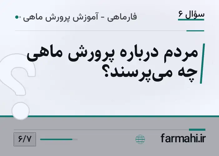 مردم درباره پرورش ماهی چه می‌پرسند؟