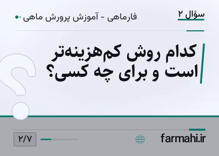 کدام روش کم‌هزینه‌تر است و برای چه کسی؟