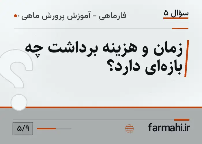 زمان و هزینه برداشت چه بازه‌ای دارد؟