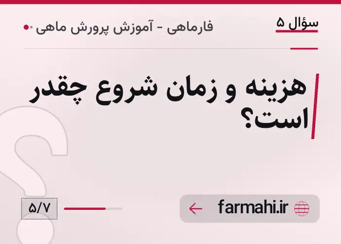 هزینه و زمان شروع چقدر است؟