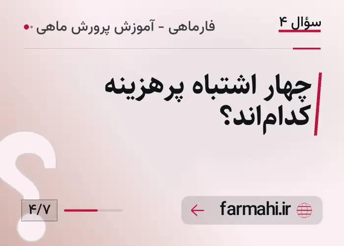 چهار اشتباه پرهزینه کدام‌اند؟