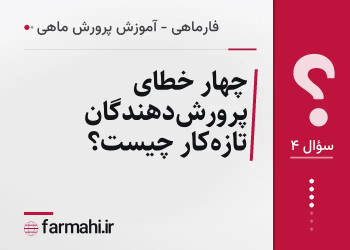 چهار خطای پرورش‌دهندگان تازه‌کار چیست؟