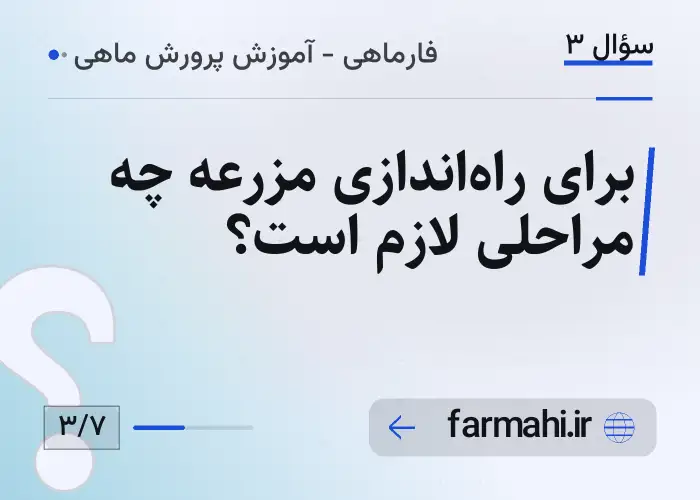 برای راه‌اندازی مزرعه چه مراحلی لازم است؟