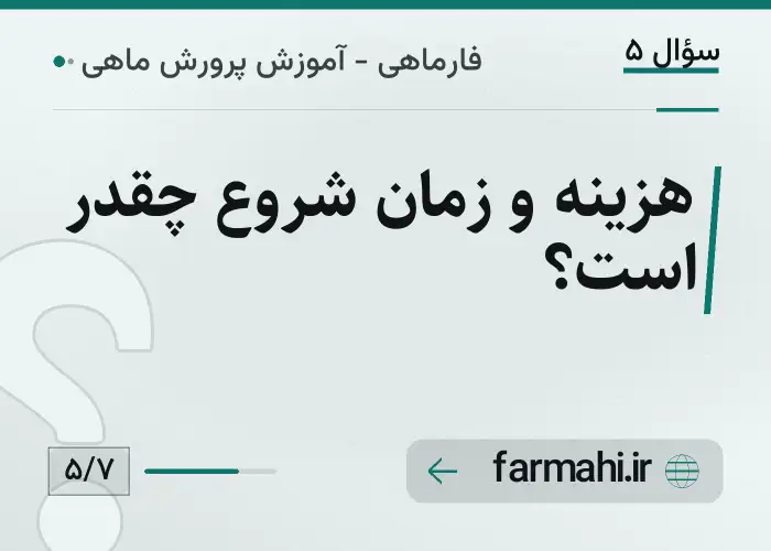 هزینه و زمان شروع چقدر است؟