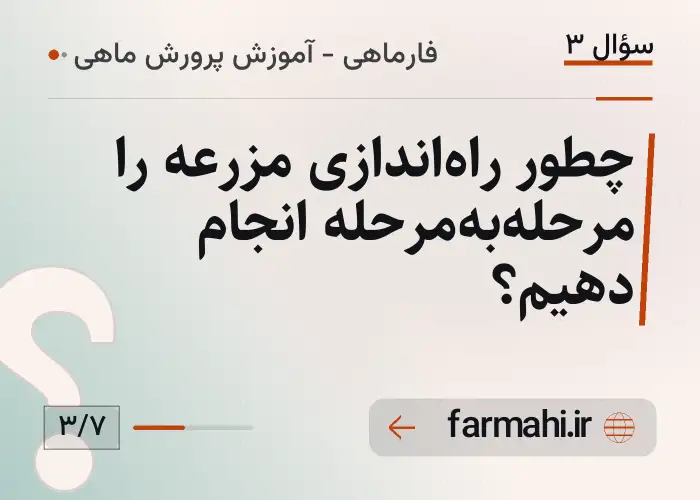 چطور راه‌اندازی مزرعه را مرحله‌به‌مرحله انجام دهیم؟