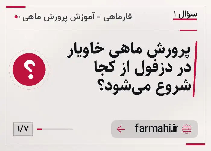 پرورش ماهی خاویار در دزفول از کجا شروع می‌شود؟
