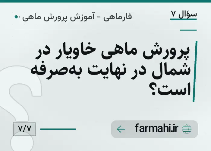 پرورش ماهی خاویار در شمال در نهایت به‌صرفه است؟