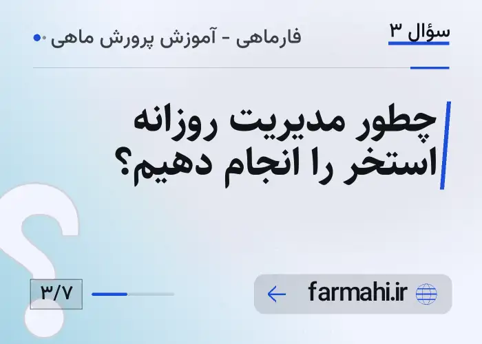 چطور مدیریت روزانه استخر را انجام دهیم؟