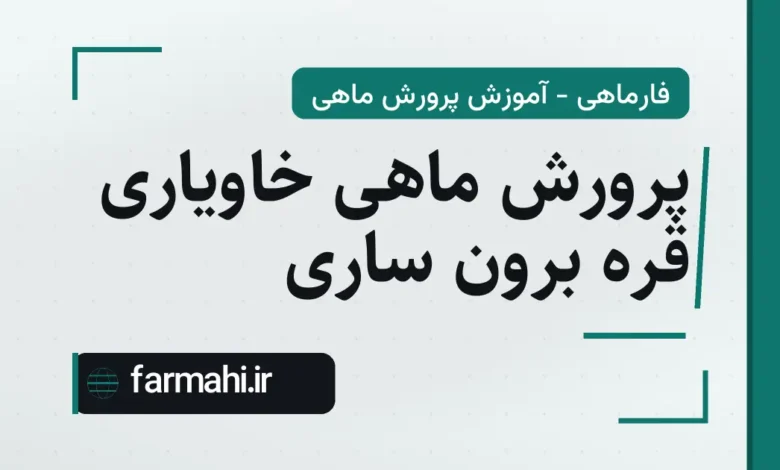 پرورش ماهی خاویاری قره برون ساری